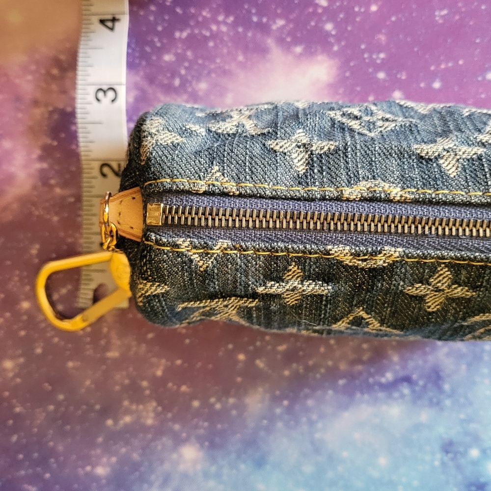 Louis Vuitton Blue Denim Mini Bag - Picture 12 of 12